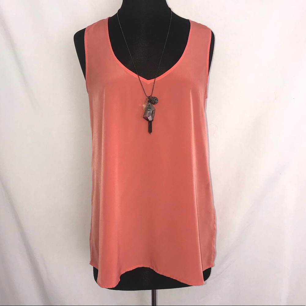 Eclair Pink Sleeveless Top